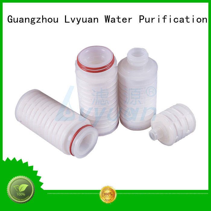 pleated water filters cartridge sale Lvyuan