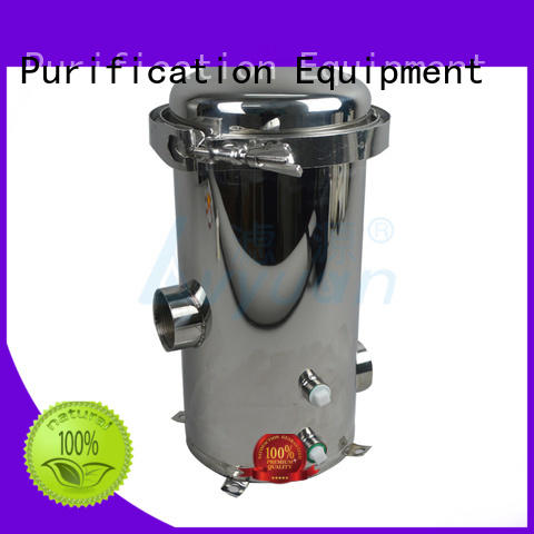 Lvyuan best ss bag filter housing with fin end cap for industry