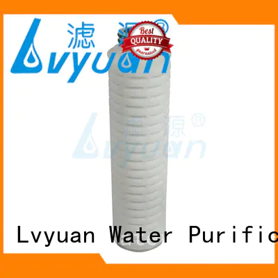 nylon pleated water filter cartridge manufacturer for food and beverage