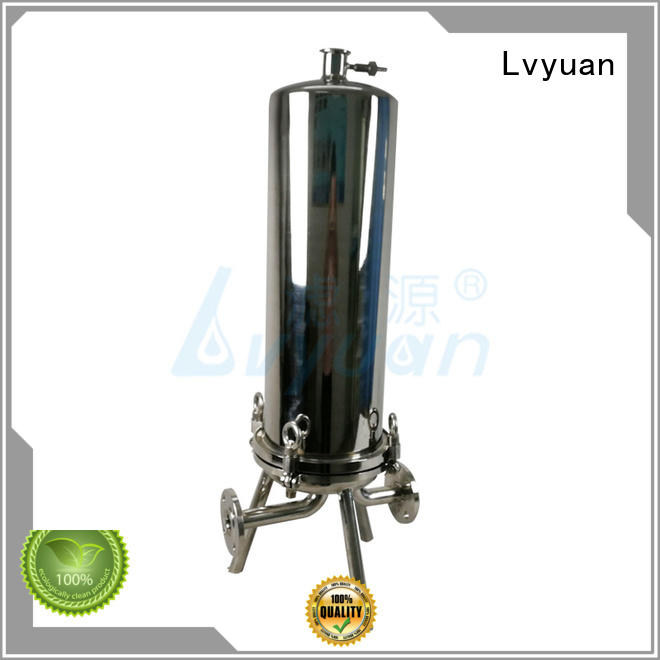 Lvyuan stainless steel cartridge filter housing rod for oil fuel