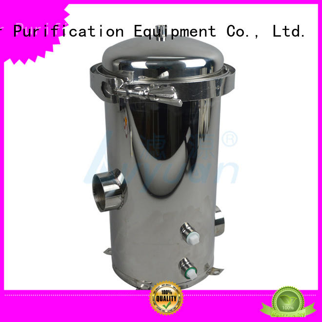 Lvyuan stainless steel water filter housing manufacturer for oil fuel