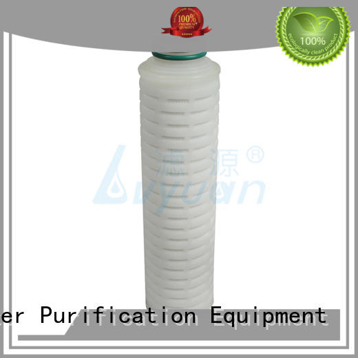 water pleated filter cartridge supplier for food and beverage