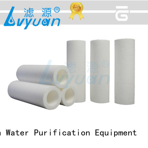 Lvyuan customized melt blown filter cartridge manufacturer for industry
