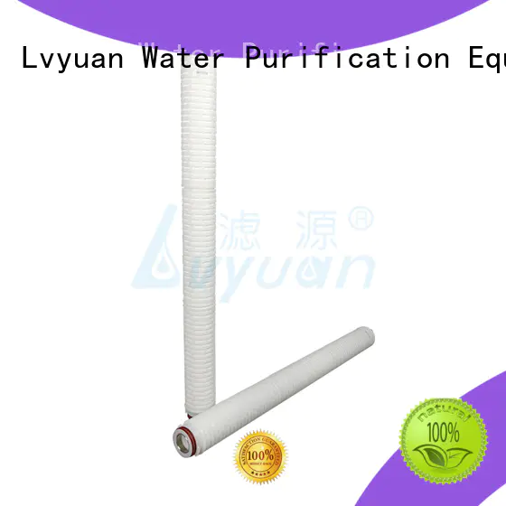 30 inch Nylon N66 membrane pleated water filter cartridge suppliers