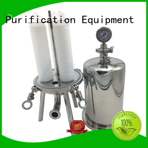best stainless steel bag filter housing with fin end cap for sea water desalination