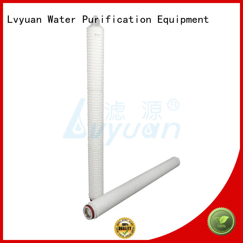 Lvyuan pleated water filters replacement for liquids sterile filtration