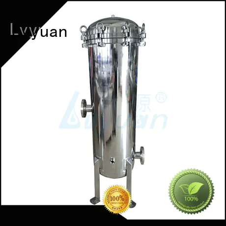 Lvyuan stainless steel bag filter housing rod for sea water treatment