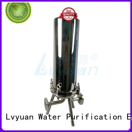 Lvyuan porous ss filter housing manufacturer for sea water treatment