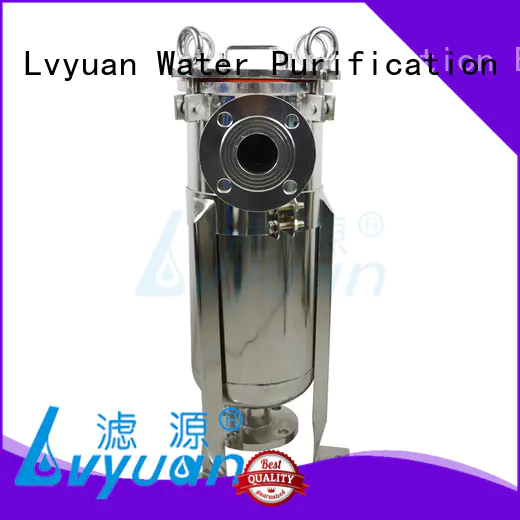 Lvyuan professional ss bag filter housing manufacturer for food and beverage