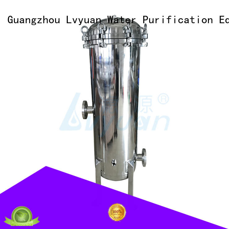 Lvyuan stainless steel water filter housing housing for industry
