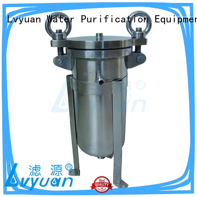 Lvyuan titanium stainless steel filter housing with core for food and beverage
