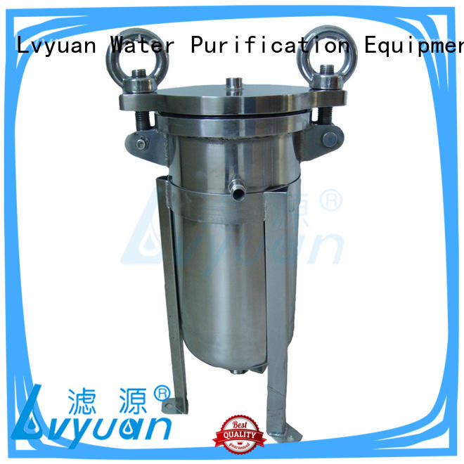 Lvyuan titanium stainless steel filter housing with core for food and beverage