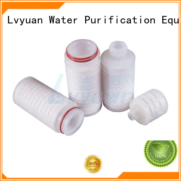 pleated filter cartridge supplier for diagnostics Lvyuan