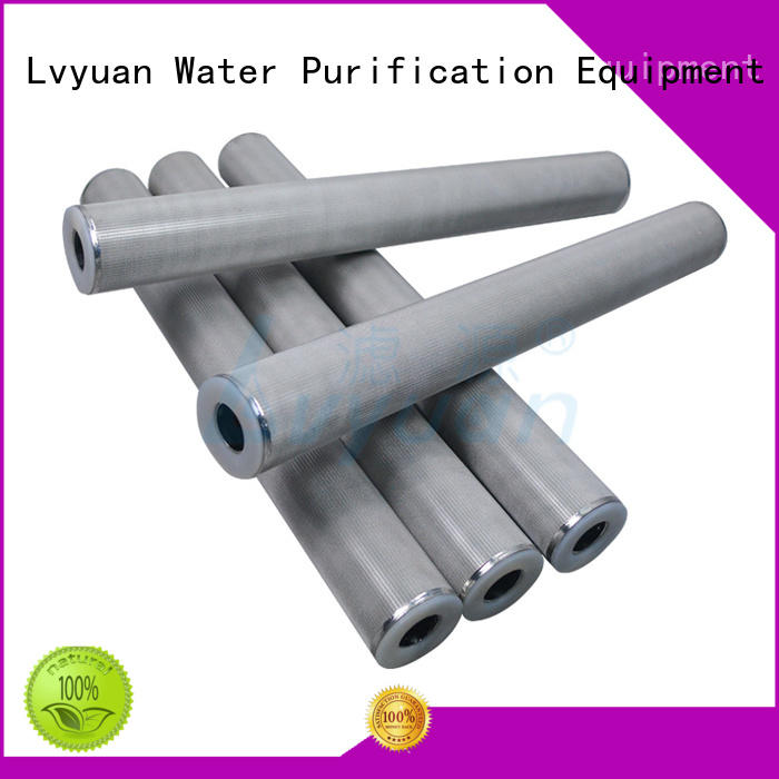 porous sintered filter cartridge manufacturer for sea water desalination