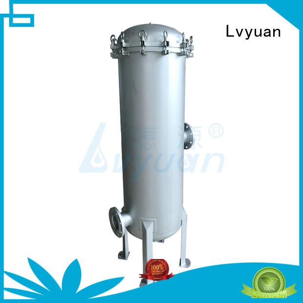 Lvyuan ss bag filter housing rod for industry