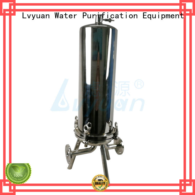 Lvyuan titanium bag filter housing best for sea water desalination
