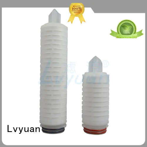 water pleated filter supplier for organic solvents